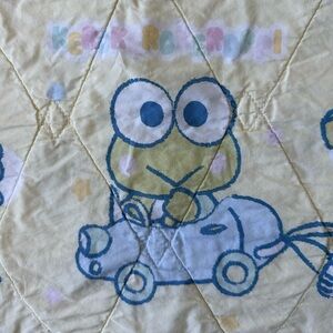 🔸Vintage Sanrio Keroppi Blanket Quilt🔸